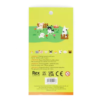 3D puffy stickers (single sheet) - Dogs