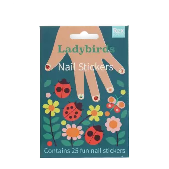 Children’s nail stickers - Ladybird