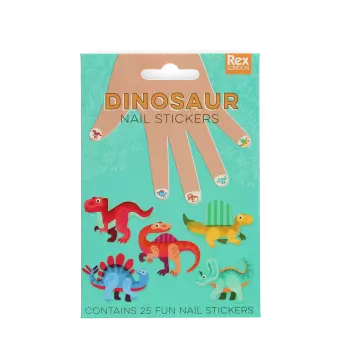 Children's nail stickers - Dinosaur