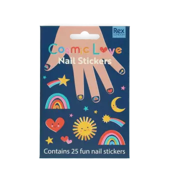 Children's nail stickers - Cosmic Love