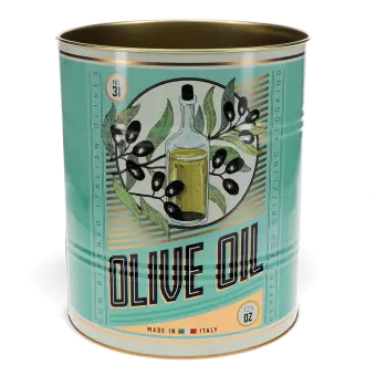 Jumbo storage tin  - Olive Oil