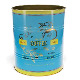 Jumbo storage tin - Leopard
