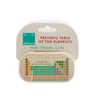 Mini travel case - Periodic Table