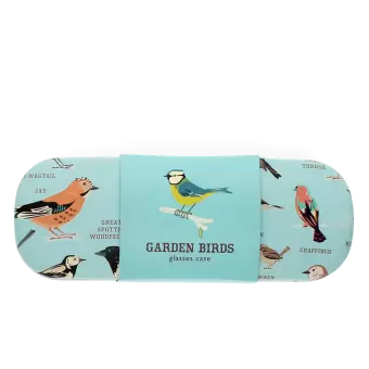 Glasses case & cleaning cloth - Garden Birds