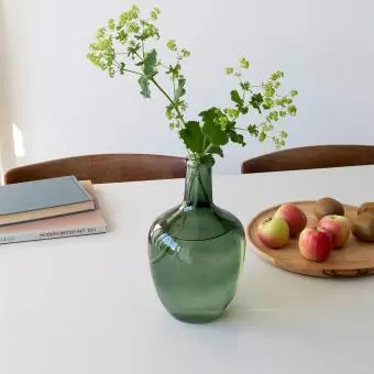 Bottle vase (25cm) - Green