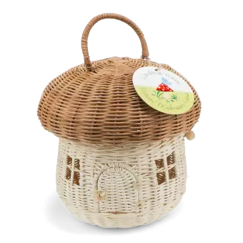 Rattan mushroom house - Wonders of Nature