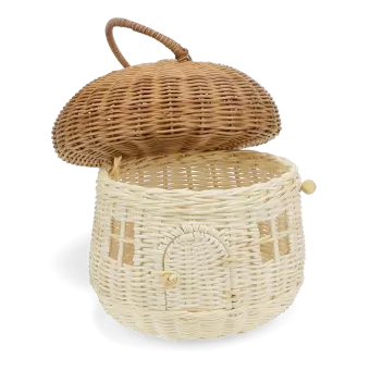 Rattan mushroom house - Wonders of Nature