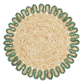 Corn husk placemat - Blue