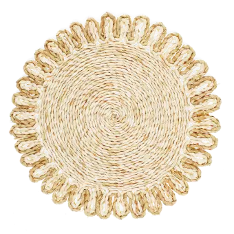Corn husk placemat - Natural