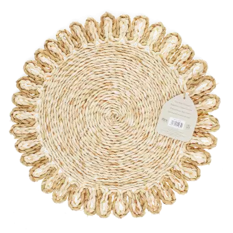 Corn husk placemat - Natural