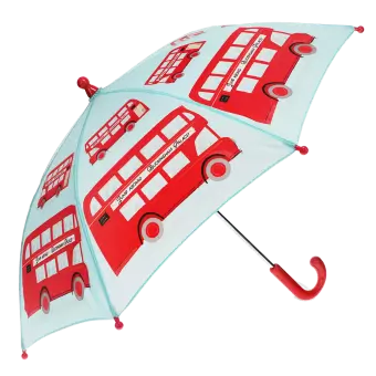 kids tfl london bus push up umbrella
