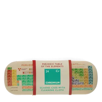 Glasses case & cleaning cloth - Periodic Table