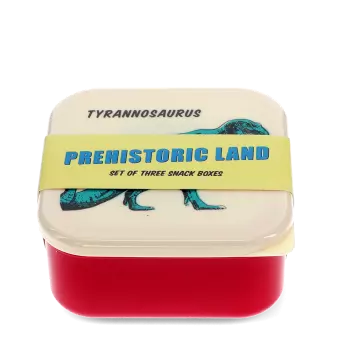 Snack boxes (set of 3) - Prehistoric Land