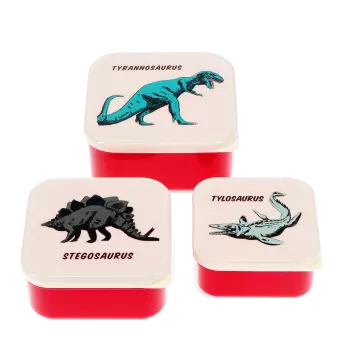 Snack boxes (set of 3) - Prehistoric Land