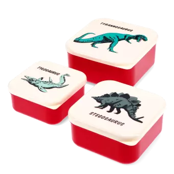 Snack boxes (set of 3) - Prehistoric Land