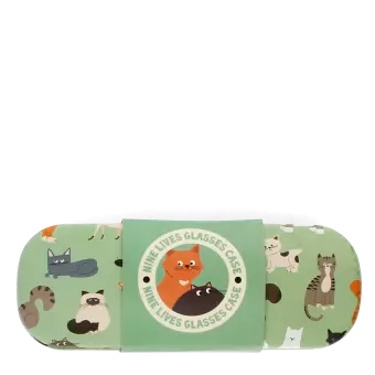 Glasses case & cleaning cloth - Nine Lives