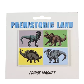 Prehistoric Land Fridge Magnet