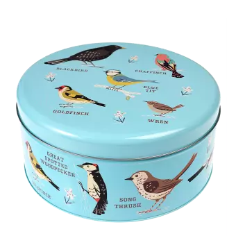 Garden Birds Cake Tin