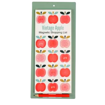 Vintage Apple Magnetic Shopping List