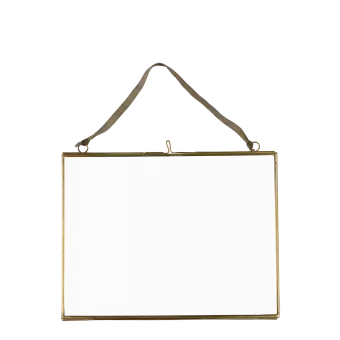 Landscape Hanging Brass Frame 20x15cm