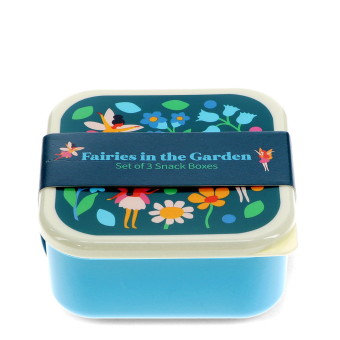 Snack boxes (set of 3) - Fairies in the Garden