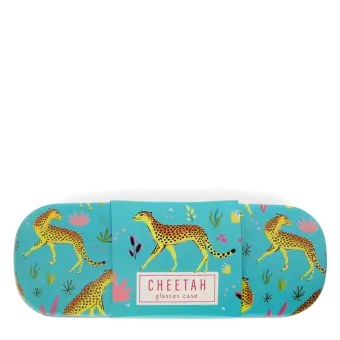 Glasses case & cleaning cloth - Cheetah
