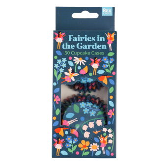Fairies in the Garden cupcake cases pack of 50 in box