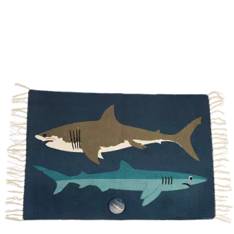 Sharks Cotton Rug