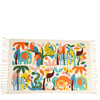 Wild Wonders Cotton Rug