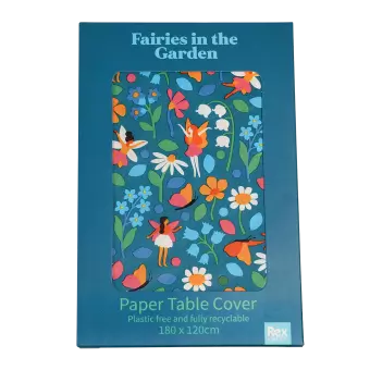 Fairies In The Garden Paper Table Cover
