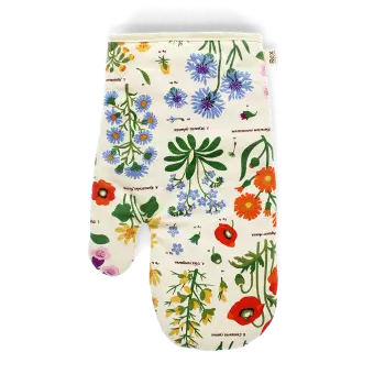 Single Oven Mitt - Wild Flowers