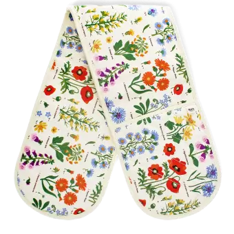 Double Oven Glove - Wild Flowers