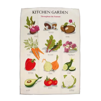Tea Towel - Kitchen Garden