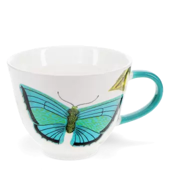 New bone china mug - Butterfly