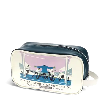Wash bag - TfL Vintage Poster "Cup Final"