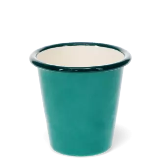 Enamel tumbler - Teal