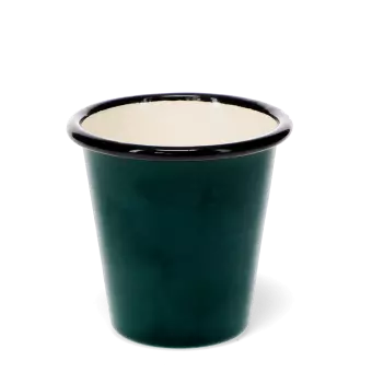 Enamel tumbler - Dark Green
