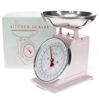 Kitchen Scales - Light Pink