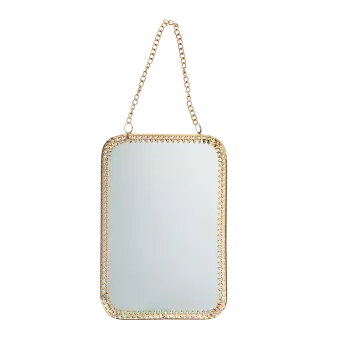 Rectangular Hanging Mirror (15.5cm X 10.5cm)