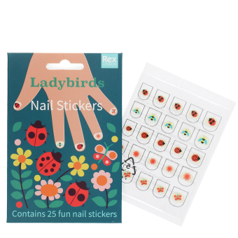 Children’s nail stickers - Ladybird
