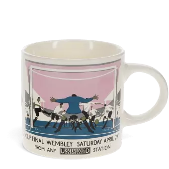 Ceramic mug - TfL Vintage Poster "Cup Final"
