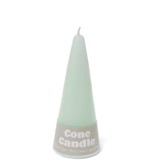 Small cone candle - Mint Green