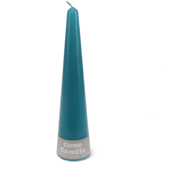 Tall cone candle - Dark blue 
