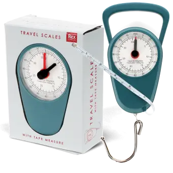 Travel scales - Petrol blue