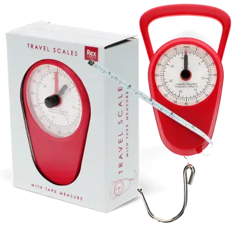 Travel scales - Red