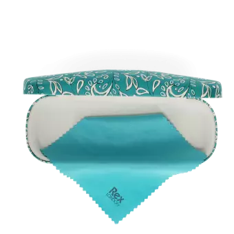Glasses case & cleaning cloth - Radhika