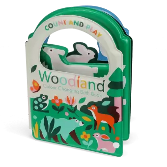 Colour changing bath book - Woodland