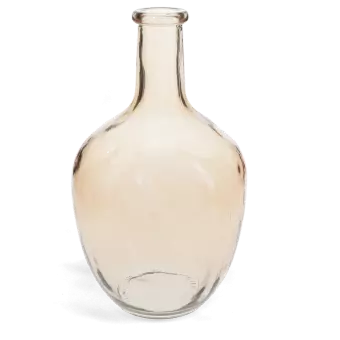 Large bottle vase - Amber