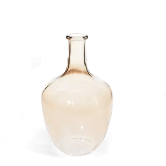 Small bottle vase - Amber