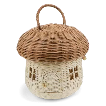 Rattan mushroom house - Wonders of Nature